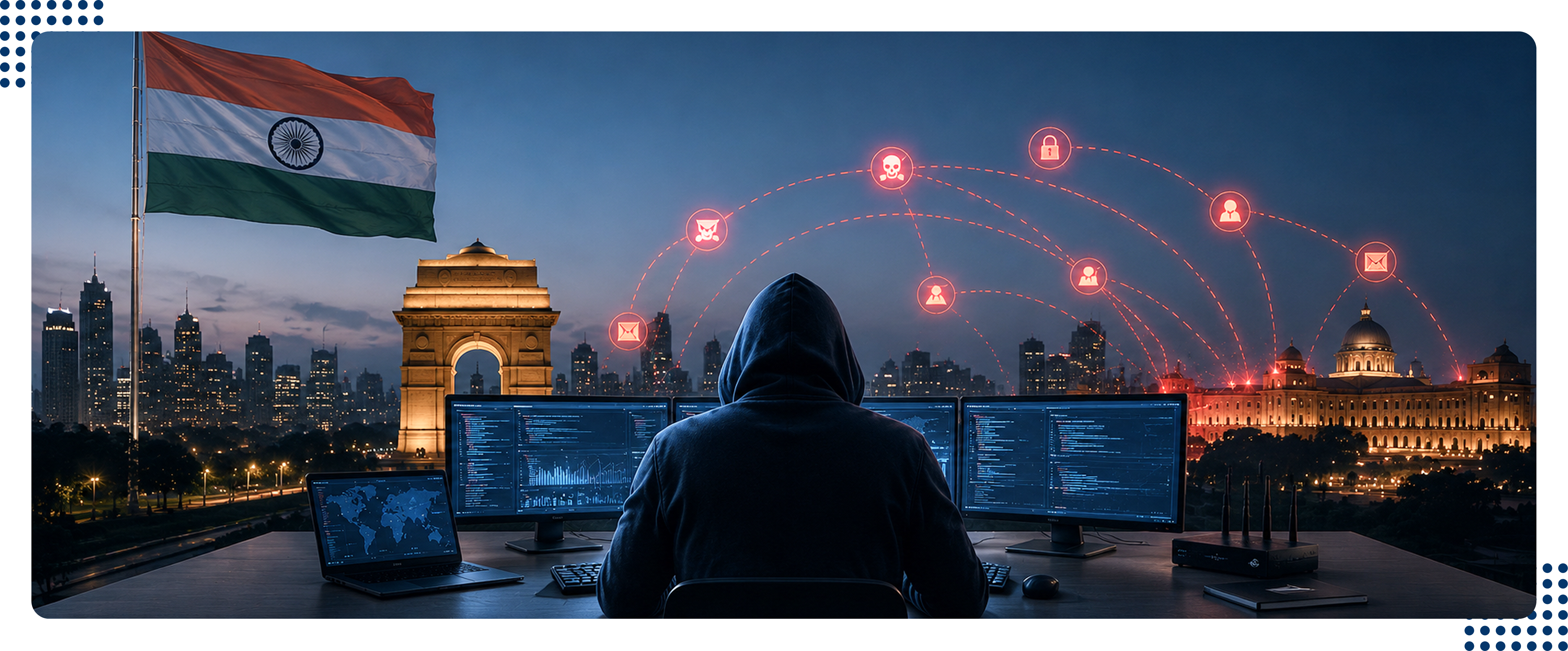 Cyberattacks Targeting Indian Organizations